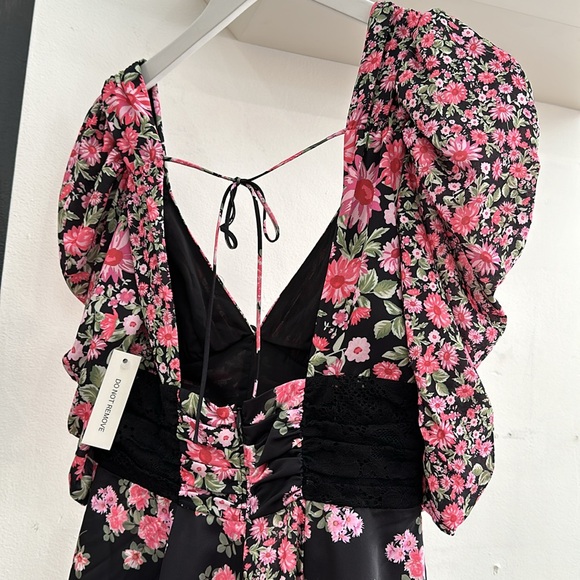 NEW For Love and Lemons Rosalyn Mini Dress - Picture 8 of 9